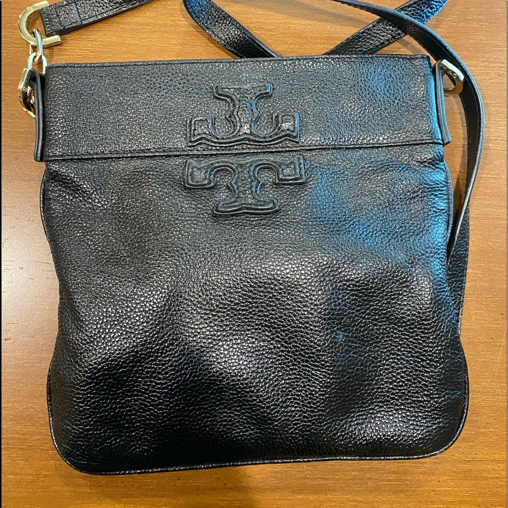 Tory Burch Pebbled Leather Crossbody